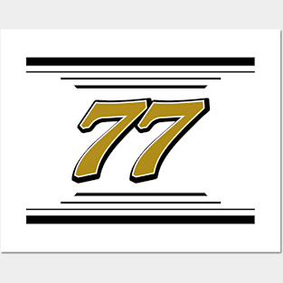 Carson Hocevar #77 2024 NASCAR Design Posters and Art